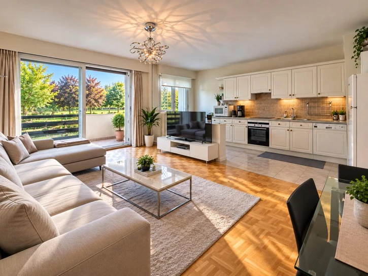 Charming 3-room apartment in Meinier.